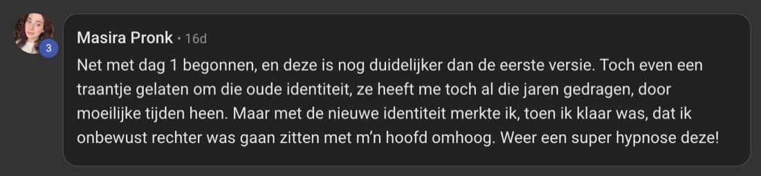 Masira Pronk over de oude identiteit loslaten en onbewust rechter gaan zitten